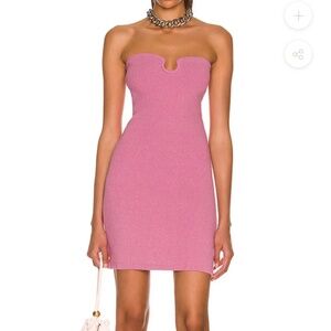 Nanushka Zina Strapless Organic Cotton Dress